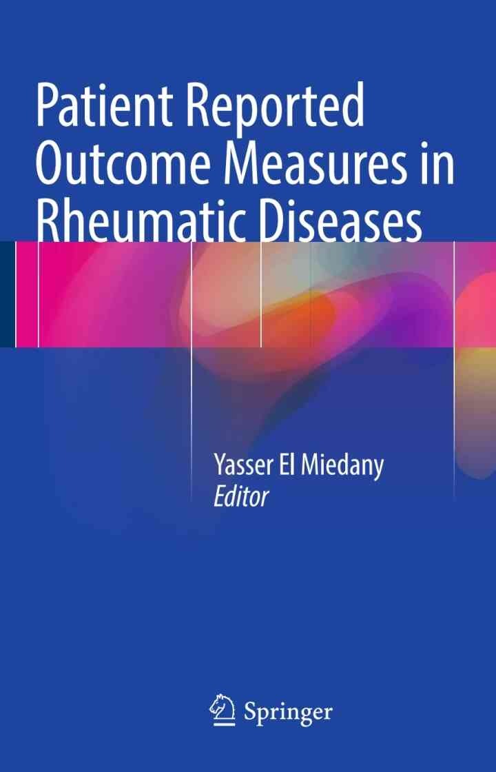 Patient Reported Outcome Measures in Rheumatic Diseases eBook