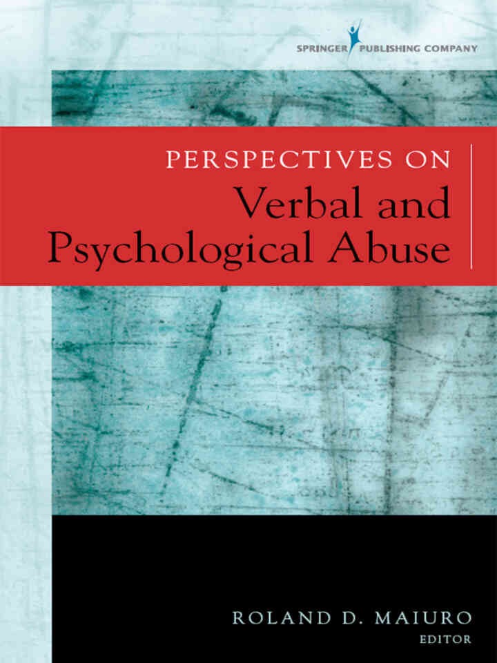 Perspectives on Verbal and Psychological Abuse, 1st Edition eBook