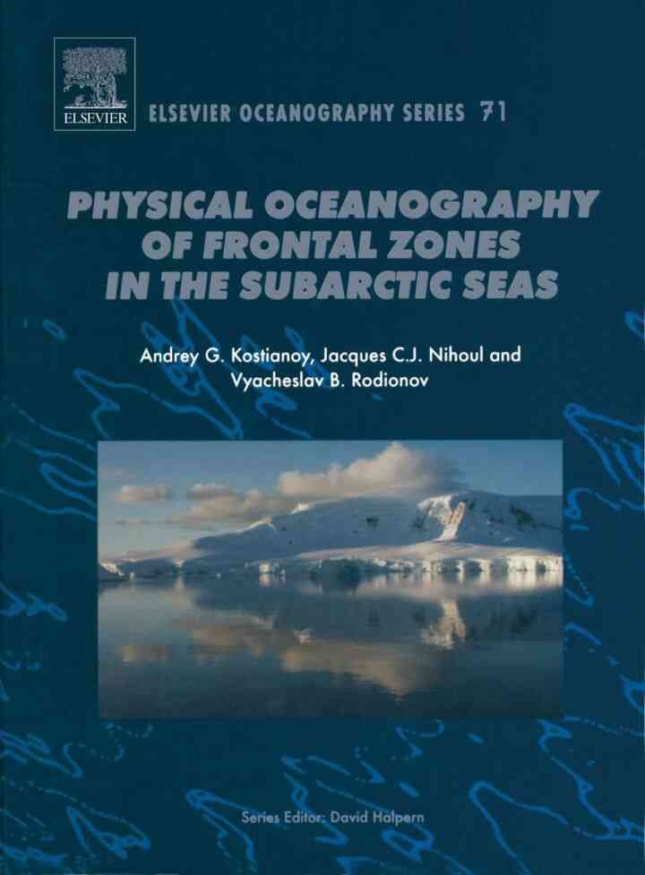 Physical Oceanography of the Frontal Zones in Sub-Arctic Seas eBook