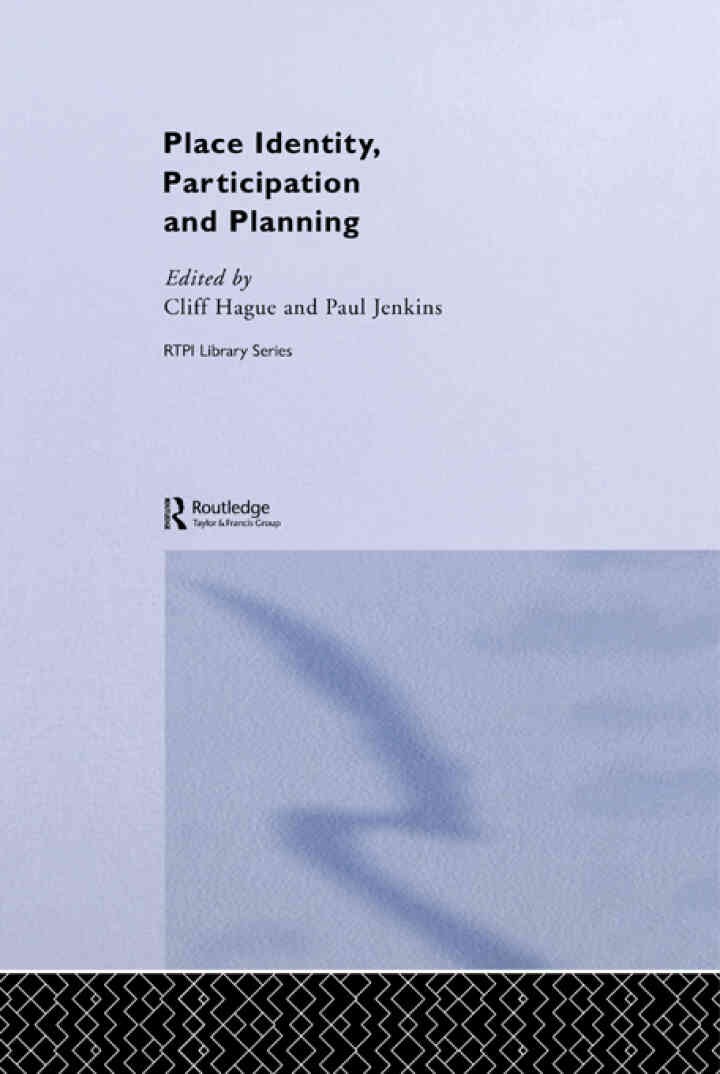 Place Identity, Participation and Planning, 1st Edition eBook