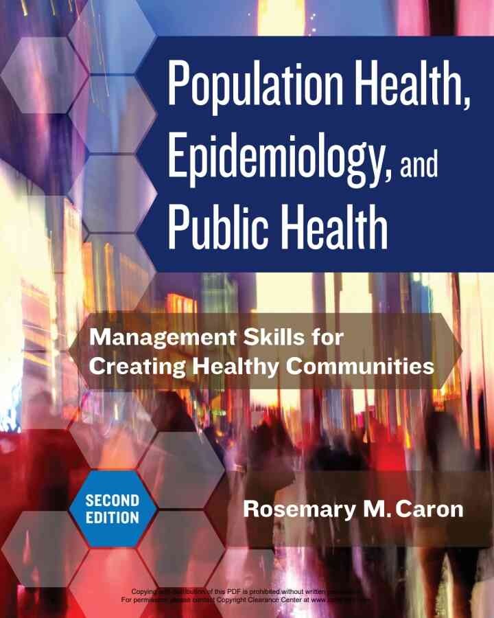 Population Health, Epidemiology, and Public Health: Management Skills for Creating Healthy Communities eBook