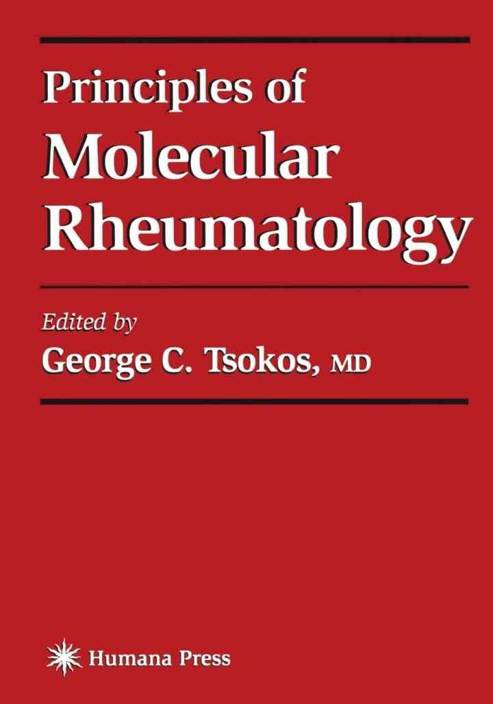 Principles of Molecular Rheumatology, 1st Edition eBook