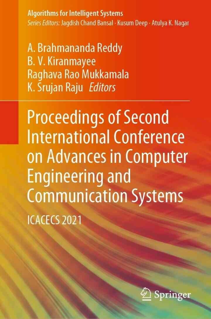 Proceedings of Second International Conference on Advances in Computer Engineering and Communication Systems: ICACECS 2021 eBook