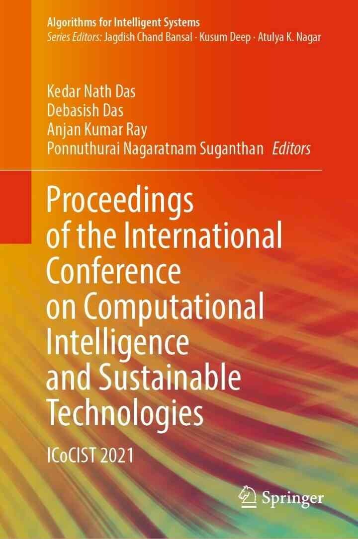 Proceedings of the International Conference on Computational Intelligence and Sustainable Technologies: ICoCIST 2021 eBook