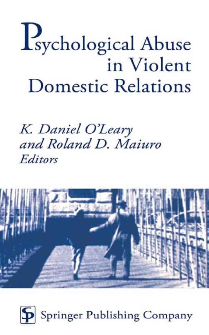 Psychological Abuse in Violent Domestic Relations, 1st Edition eBook