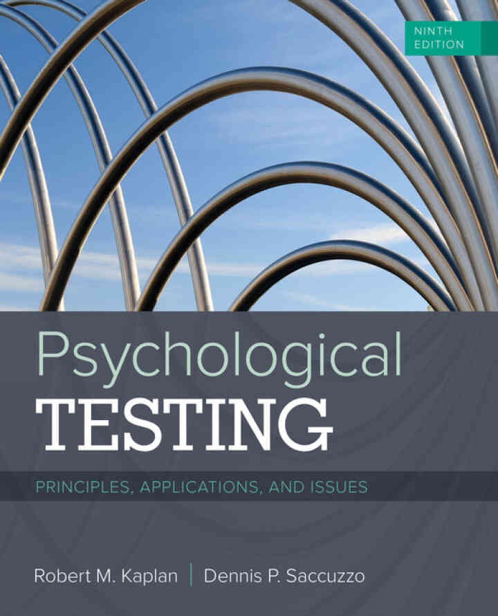 Psychological Testing: Principles, Applications, and Issues eBook