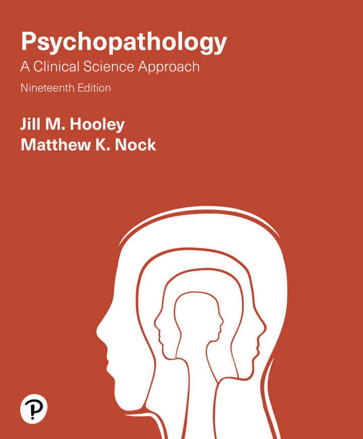 Psychopathology: A Clinical Science Approach, 19th Edition eBook
