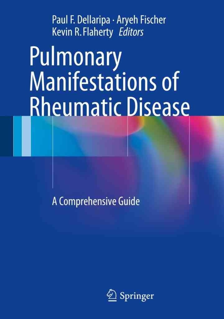 Pulmonary Manifestations of Rheumatic Disease: A Comprehensive Guide eBook