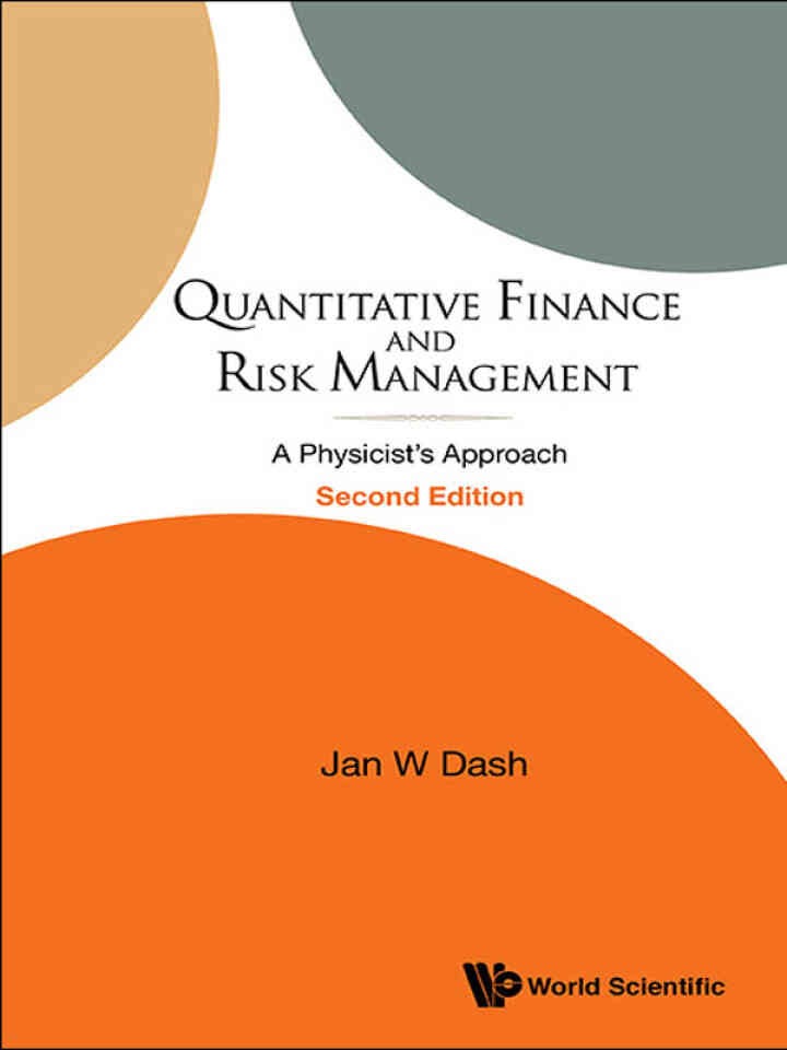 Quantitative Finance and Risk Management: A Physicist's Approach eBook