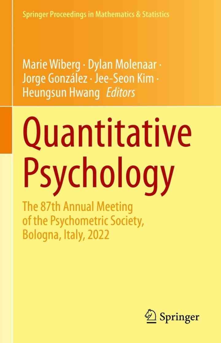 Quantitative Psychology: The 87th Annual Meeting of the Psychometric Society, Bologna, Italy, 2022 eBook