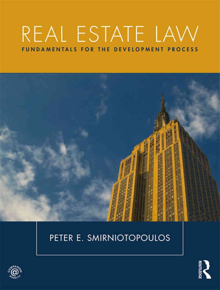 Real Estate Law: Fundamentals for The Development Process, 1st Edition eBook