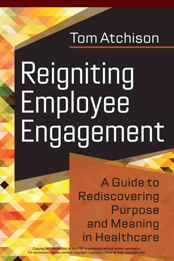Reigniting Employee Engagement: A Guide to Rediscovering Purpose and Meaning in Healthcare eBook