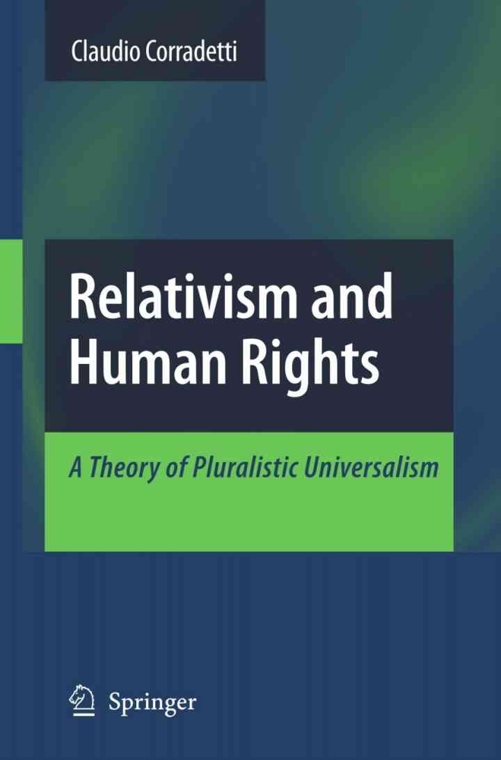 Relativism and Human Rights: A Theory of Pluralistic Universalism eBook