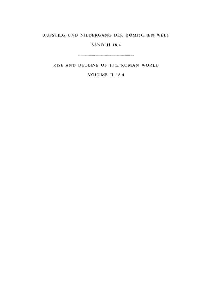 Religion (Heidentum: Die religiösen Verhältnisse in den Provinzen [Forts.]), 1st Edition eBook