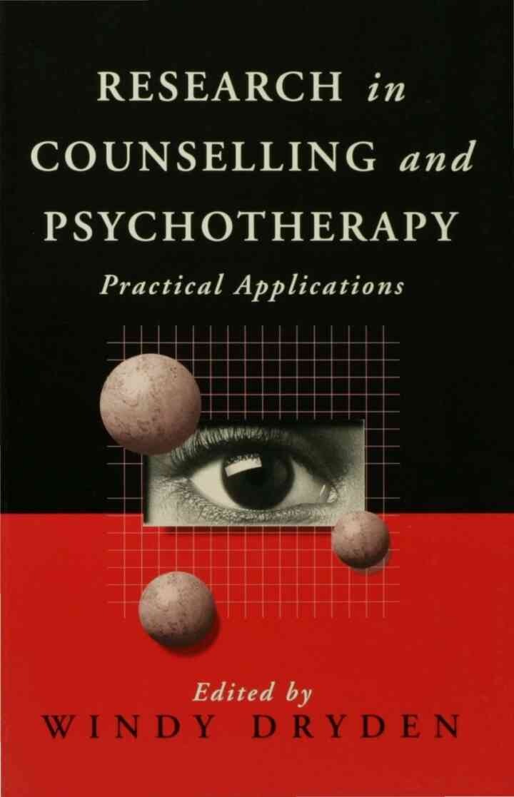 Research in Counselling and Psychotherapy: Practical Applications eBook