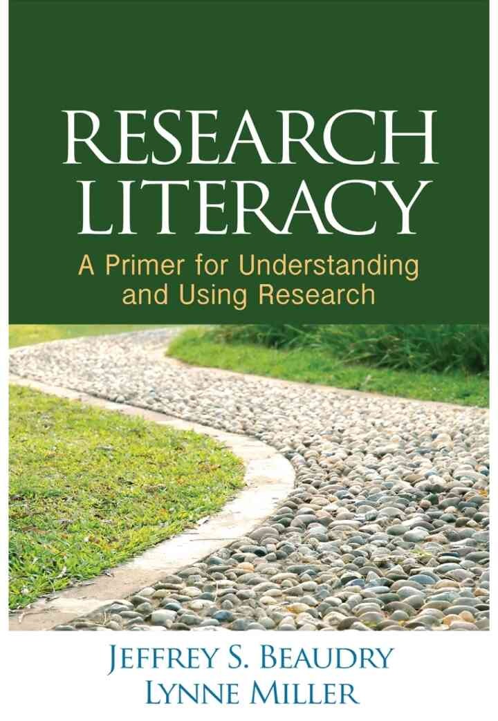 Research Literacy: A Primer for Understanding and Using Research eBook