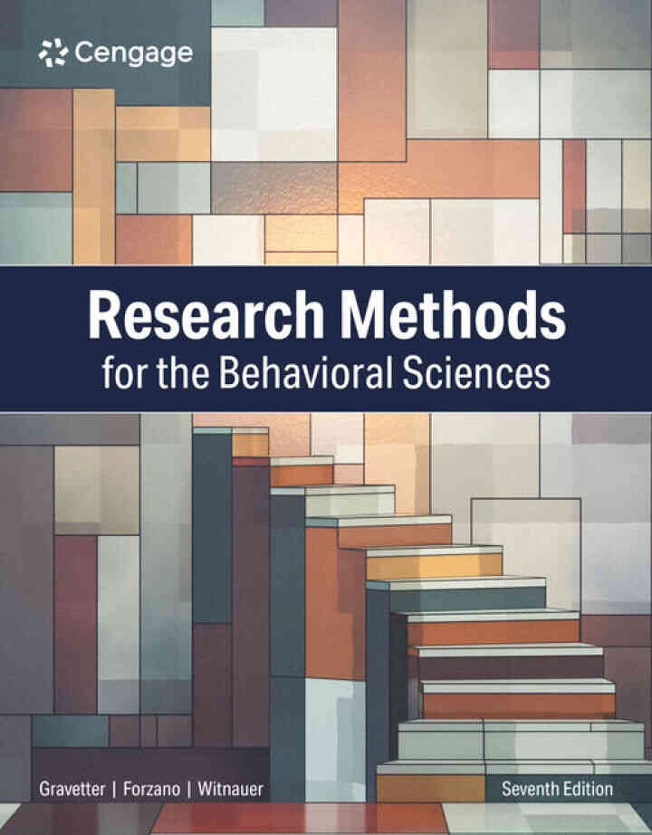Research Methods for the Behavioral Sciences, 7th Edition eBook