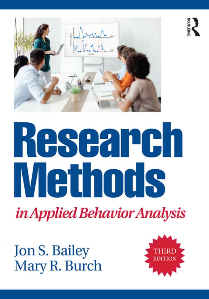 Research Methods in Applied Behavior Analysis, 3rd Edition eBook
