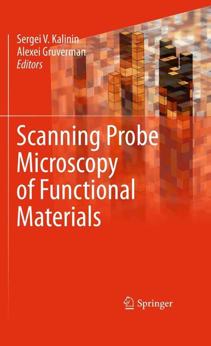 Scanning Probe Microscopy of Functional Materials: Nanoscale Imaging and Spectroscopy eBook