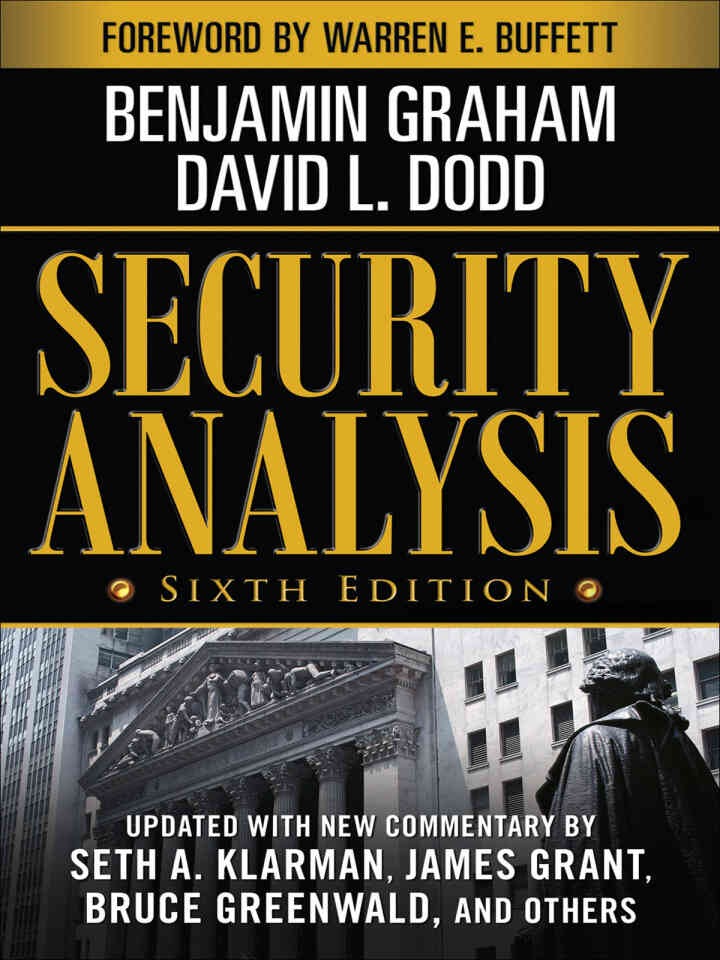 Security Analysis: Sixth Edition, Foreword by Warren Buffett eBook