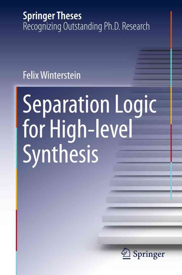 Separation Logic for High-level Synthesis eBook
