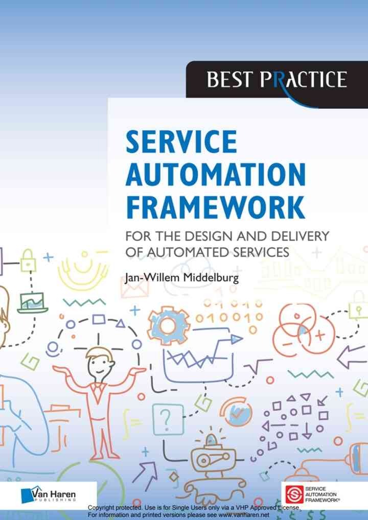 Service Automation Framework, 1st Edition eBook