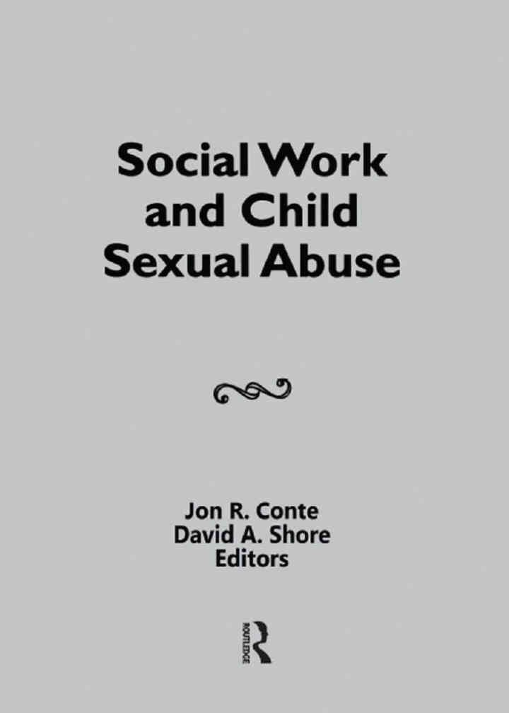 Social Work and Child Sexual Abuse, 1st Edition eBook