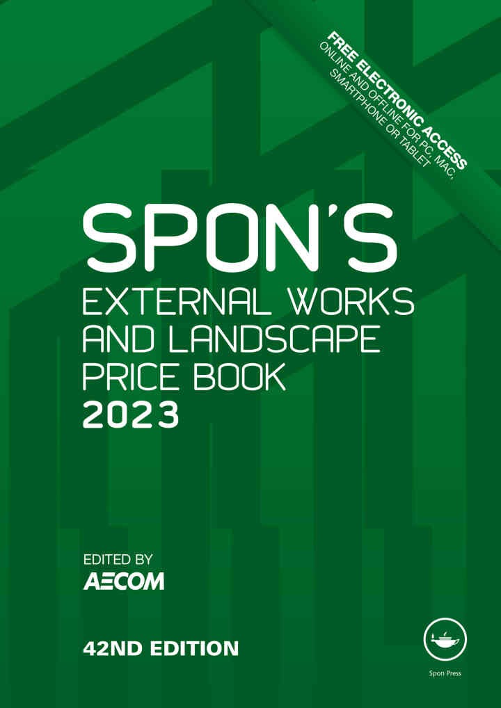 Spon's External Works and Landscape Price Book 2023 , 2nd Edition eBook