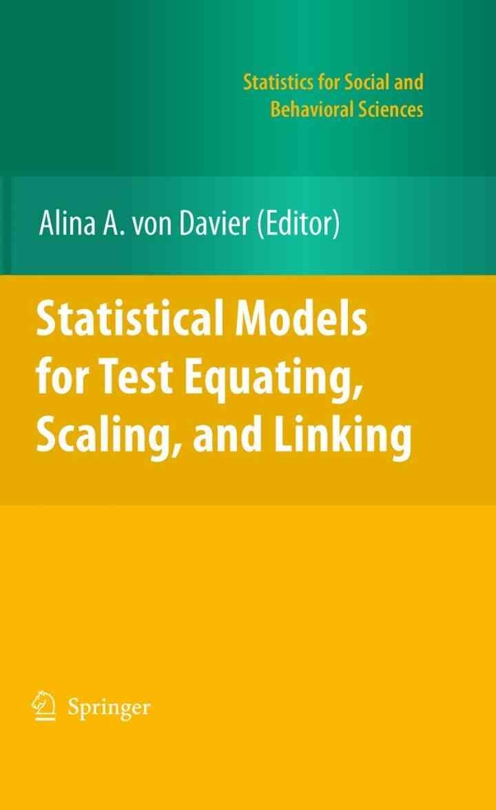 Statistical Models for Test Equating, Scaling, and Linking eBook