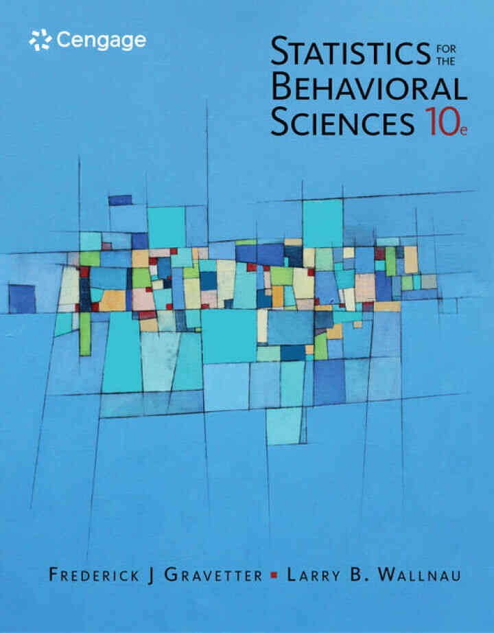 Statistics for The Behavioral Sciences, 10th Edition eBook