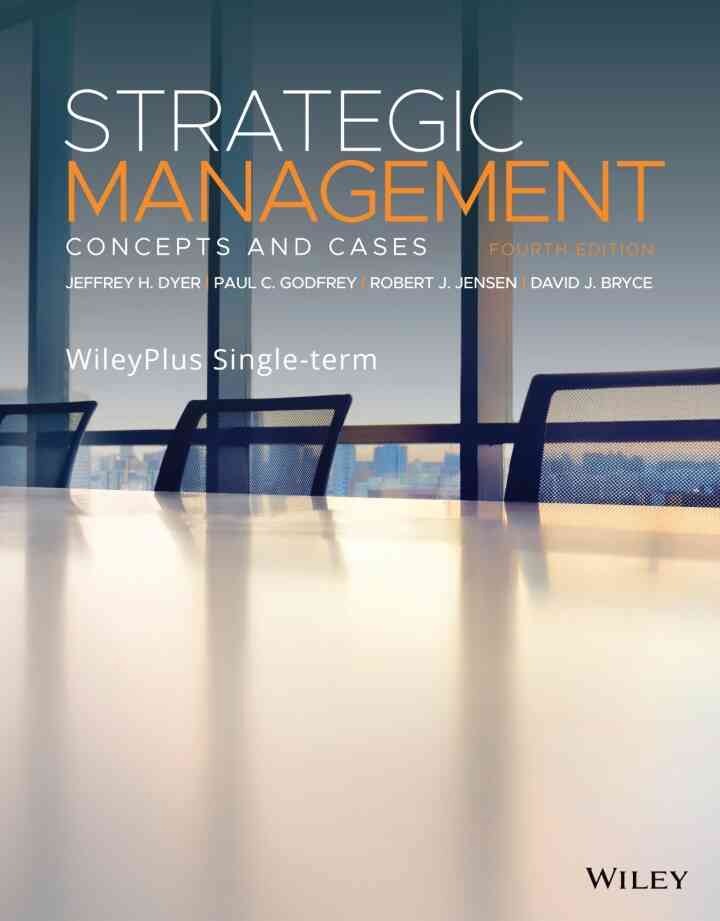 Strategic Management: Concepts and Cases, 4e eBook