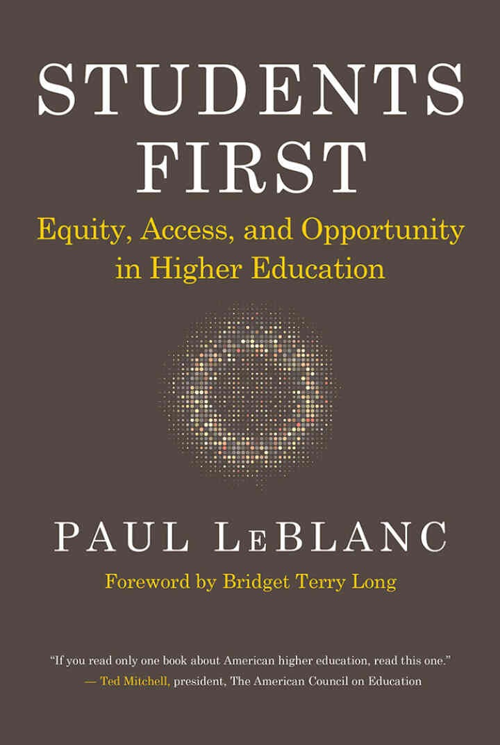 Students First: Equity, Access, and Opportunity in Higher Education eBook