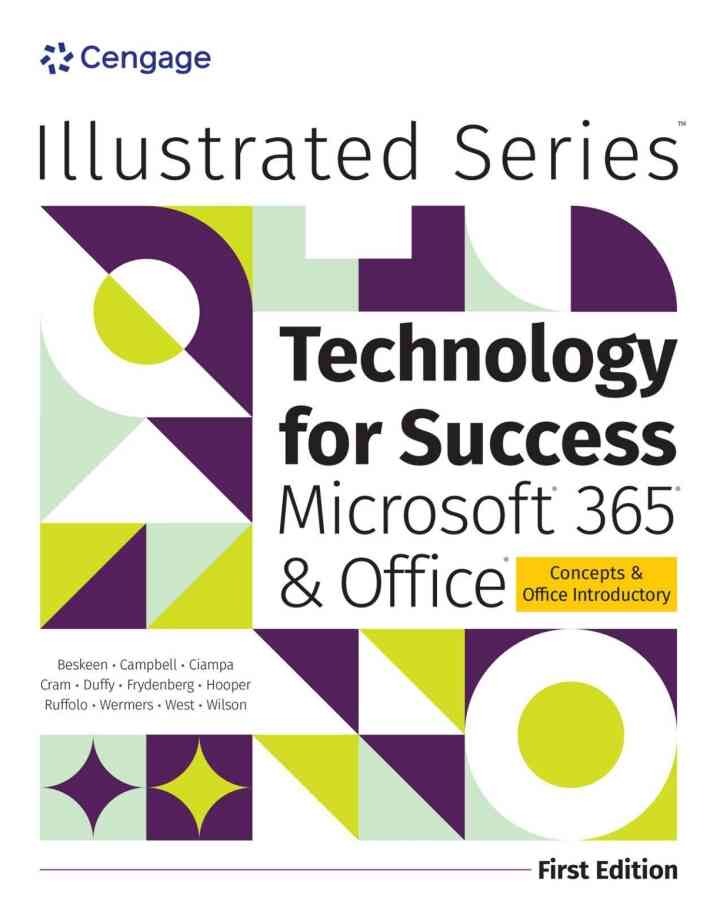 Technology for Success and Illustrated Series® Collection, Microsoft® 365® & Office®, 1st Edition eBook