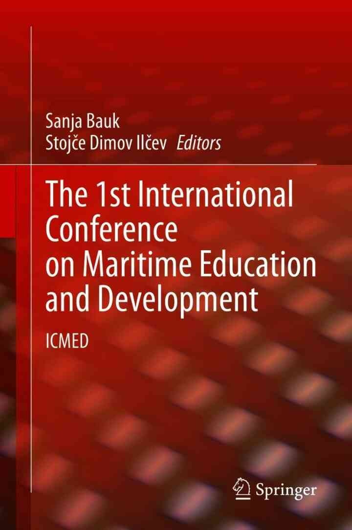 The 1st International Conference on Maritime Education and Development: ICMED eBook