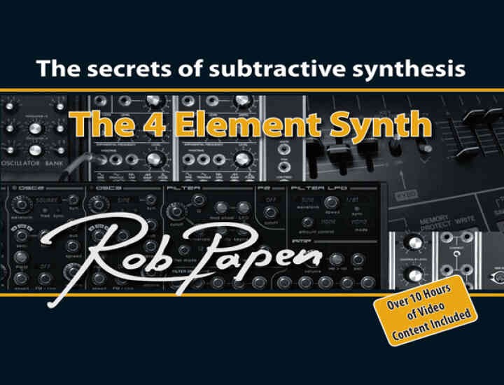 The 4 Element Synth: The Secrets of Subtractive Synthesis eBook