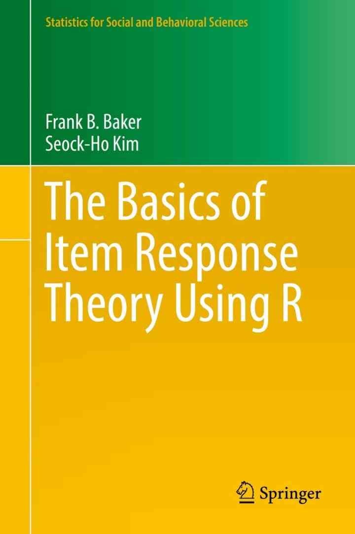 The Basics of Item Response Theory Using R eBook