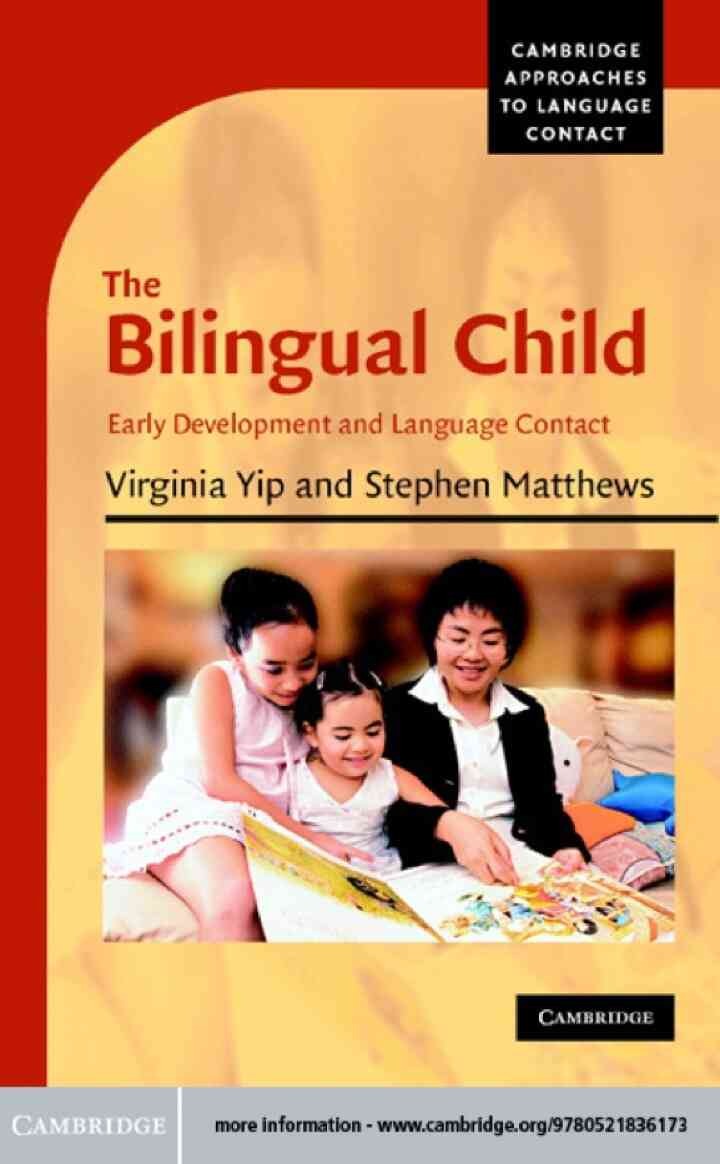 The Bilingual Child: Early Development and Language Contact eBook