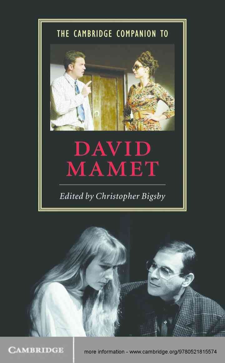 The Cambridge Companion to David Mamet, 1st Edition eBook