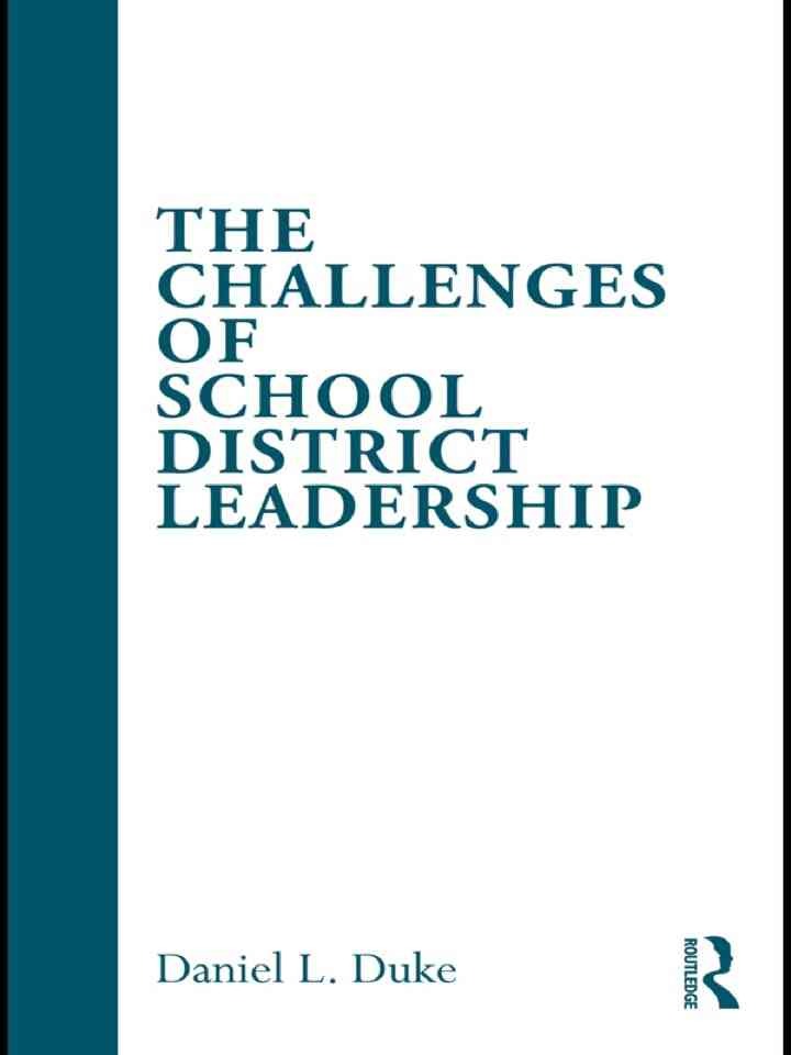 The Challenges of School District Leadership, 1st Edition eBook