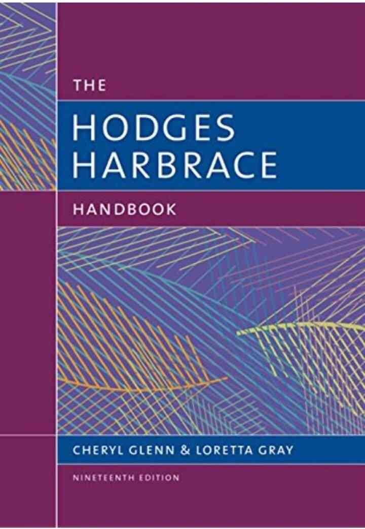 The Hodge's Harbrace Handbook with MLA 2016 Update Card eBook