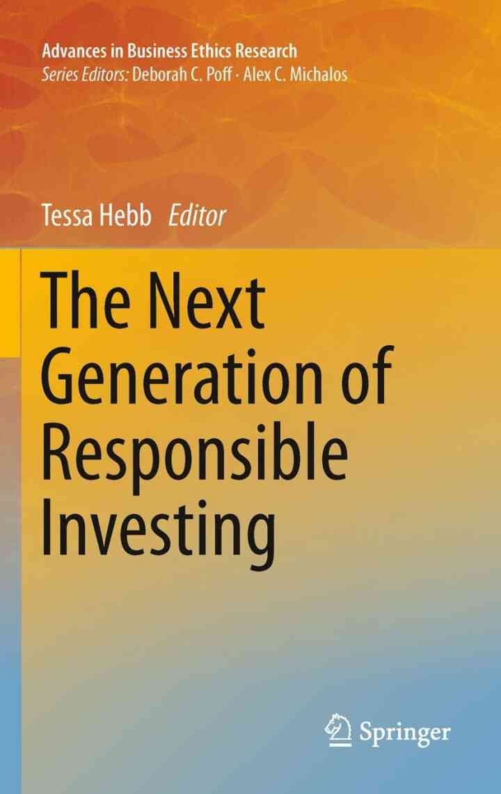 The Next Generation of Responsible Investing, 1st Edition eBook