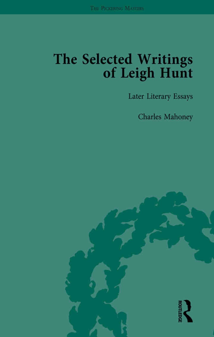 The Selected Writings of Leigh Hunt Vol 4 eBook