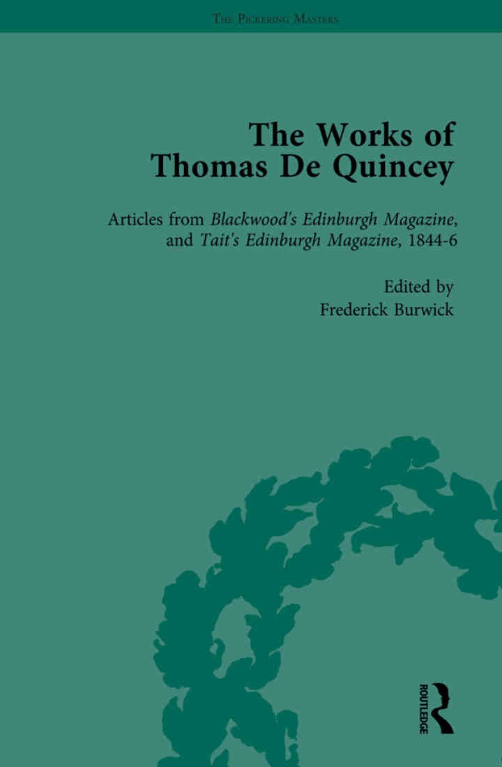 The Works of Thomas De Quincey, Part III vol 15 eBook