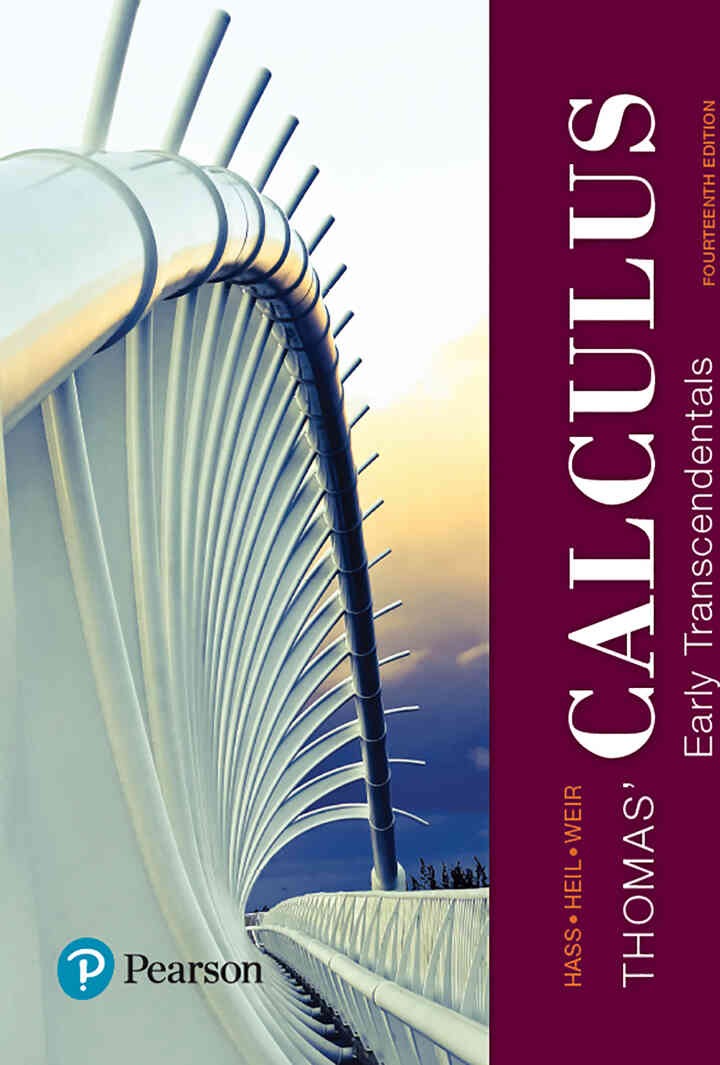 Thomas' Calculus: Early Transcendentals, 14th Edition eBook