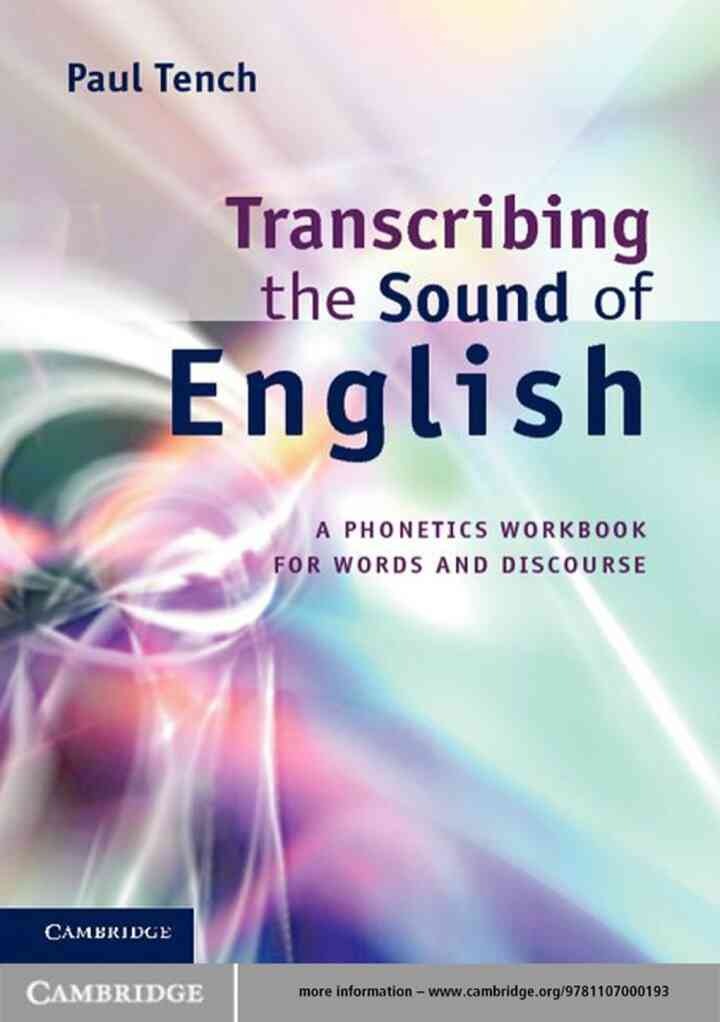 Transcribing the Sound of English: A Phonetics Workbook for Words and Discourse eBook