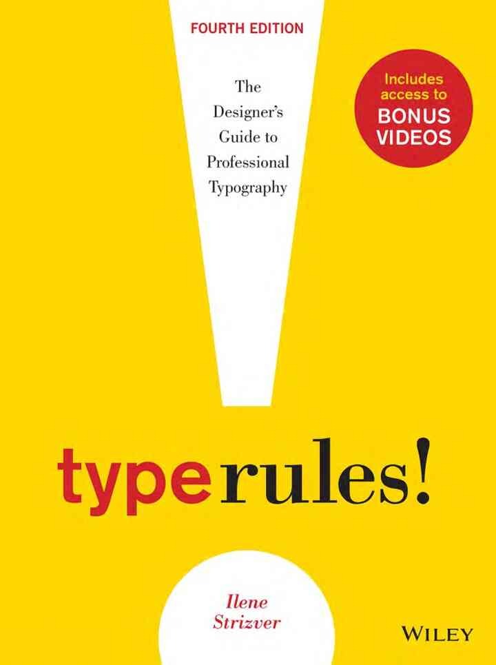 Type Rules: The Designer's Guide to Professional Typography eBook