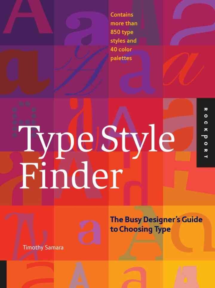 Type Style Finder: The Busy Designer's Guide to Type eBook