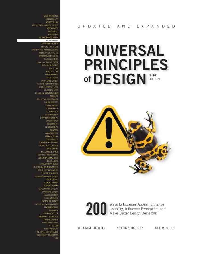 Universal Principles of Design, Updated and Expanded T: 200 Ways to Increase Appeal, Enhance Usability, Influence Perception, and Make Better Design Decisions eBook