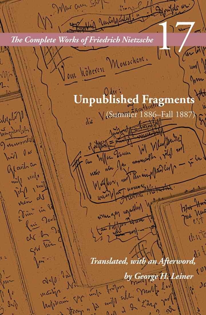 Unpublished Fragments (Summer 1886–Fall 1887): Volume 17, 1st Edition eBook