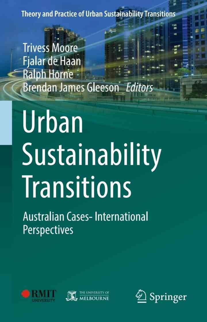 Urban Sustainability Transitions: Australian Cases- International Perspectives eBook